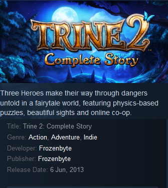 Trine 2: Complete Story Steam - Click Image to Close